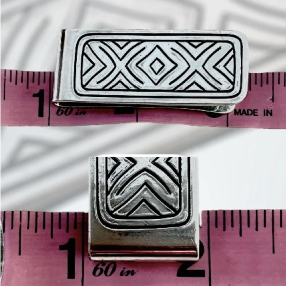 James Avery retired HEAVY solid money slip sterling silver